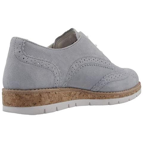 Mezze Scarpe In Pelle Grigia Da Donna 39 - Foto 2