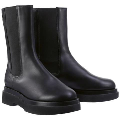 Best Friend Booties Stivaletti Pelle Scarpe Donna Nero Eu 36, 6-103203 0100 - Foto 1