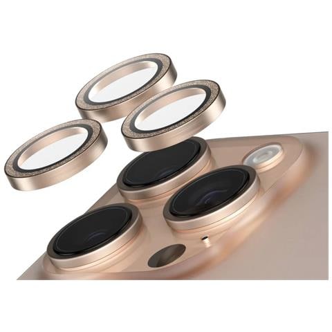 Protezione Obiettivo Per Iphone 16 Pro/16 Pro Max Safe, Oro - Foto 2