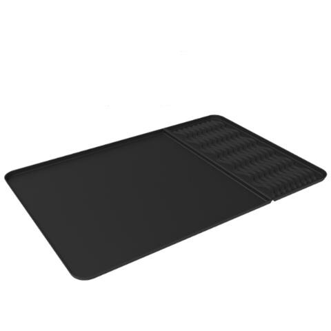 Tappetino Per Bar Da Caffè In Silicone - Resistente Al Calore E Antiscivolo Black - Foto 1