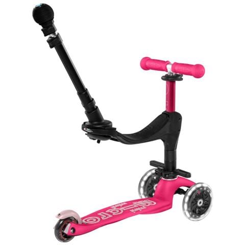 Mini Micro 3in1 Deluxe Plus Bambini Monopattino a tre ruote Rosa - Foto 2