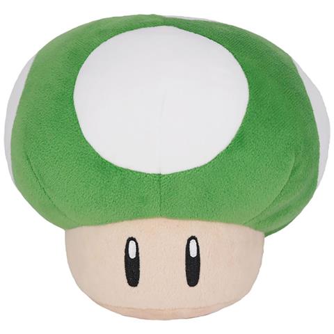 Super Mario Style 1-up 16cm Morbido Poliestere Fungo Peluche, Blanc / Vert - Foto 3