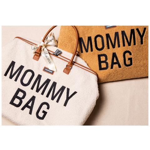 Mommy Bag Borsa a mano Nero, Marrone, Bianco Nylon, Poliestere - Foto 13