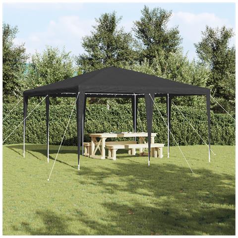 Tenda da festa antracite 4x4 m PE - Foto 2