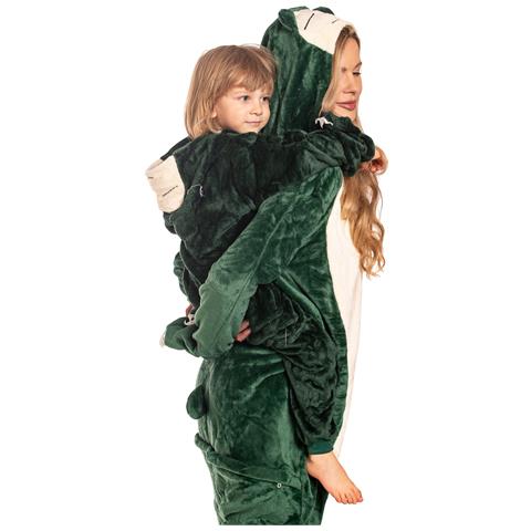 Pigiama Per Bambini Costume Kigurumi Onesie Snorlax Pokemon 115-125 - Foto 2