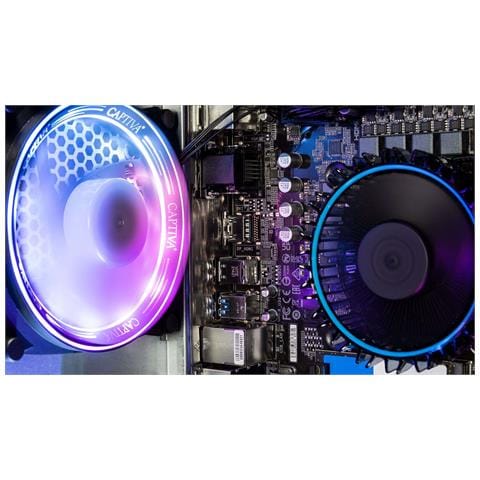 92732 PC /stazione di lavoro AMD Ryzen™ 7 9700X 16 GB DDR5-SDRAM 1 TB SSD NVIDIA GeForce RTX 5060 Windows 11 Home Nero - Foto 2