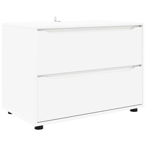 Armadio Bianco 80 x 48 x 57 cm Legno multistrato - Foto 1