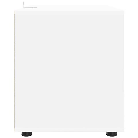 Armadio Bianco 80 x 48 x 57 cm Legno multistrato - Foto 9