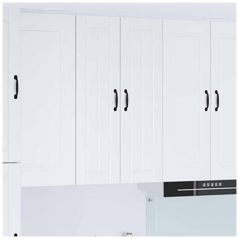 Mobile da cucina con lo scaffale Bianco Lucido 60 x 31 x 100 cm - Foto 2