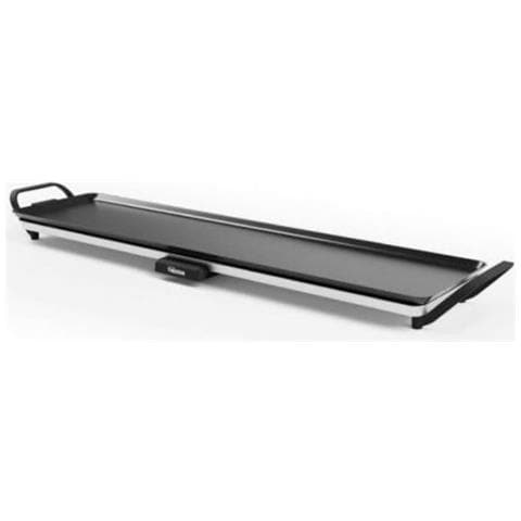 Griglia Da Tavolo Slim Xl - Ampia Superficie Di Cottura Di 90 X 23 Cm - Termostato Regolabile - Rivestimento Antiaderente - Vassoio Raccogligrasse Removibile - Facile Da Pulire - Foto 1