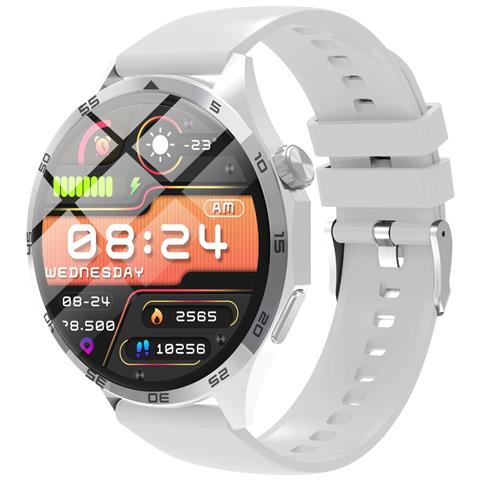 Smartwatch Multifunzionale Con Chiamate Bluetooth, Monitoraggio Della Frequenza Cardiaca E Quadrante Personalizzabile Silver - Foto 1