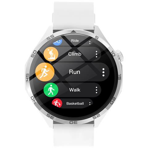 Smartwatch Multifunzionale Con Chiamate Bluetooth, Monitoraggio Della Frequenza Cardiaca E Quadrante Personalizzabile Silver - Foto 2