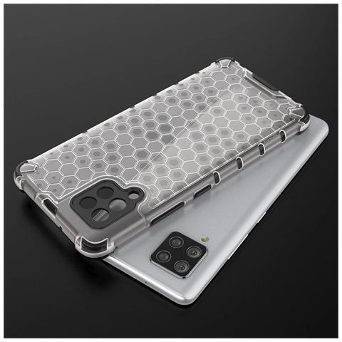 Honeycomb Corpo Con Copertura Colorata E Bumper In Tpu, Per Samsung Galaxy A42 5g, Blu - Foto 1