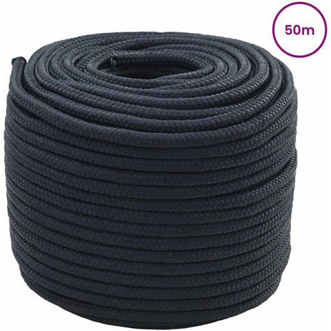 Corda da Barca 0.6 mm 50 m Blu Reale Poliestere - Foto 2