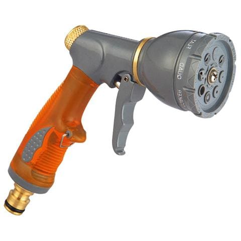 Lancia pistola per innaffio in metallo Manico Pvc 8 getti Mod. Extra - Foto 1