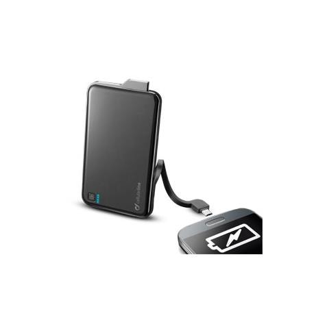Power Bank FreePower Slim Batteria Esterna 5000 mAh - Nero - Foto 1