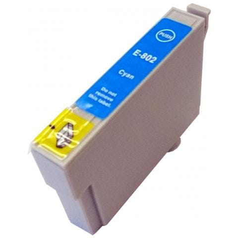 Cartuccia Ink-Ket compatibile Epson T0802 Ciano - Foto 1