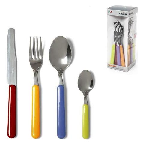 Set 24 Posate Fashion Multicol - Foto 1