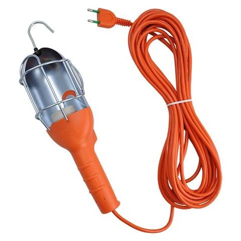 61070 - Lampada Portatile Mt. 5 2x0,75 Protezione Ferro Aladin - Foto 2