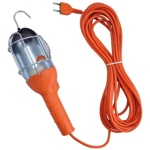 61070 - Lampada Portatile Mt. 5 2x0,75 Protezione Ferro Aladin - Foto 7