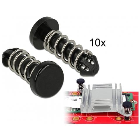 Rivetto a Pressione per Dissipatore Set 10 Pezzi - Foto 5