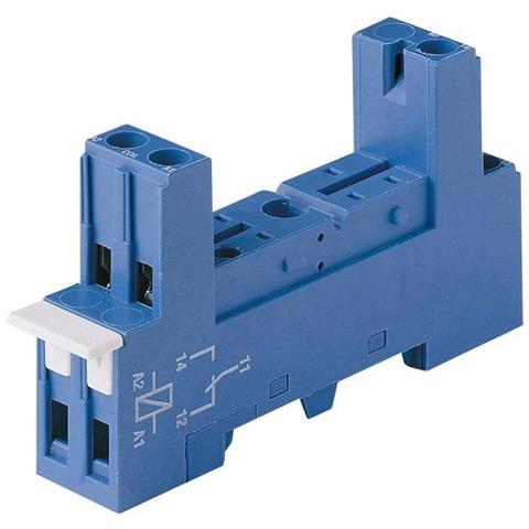 95.83.3 Zoccolo Per Relè 1 Pz. 40.31 (l X L X A) 81.9 X 15.5 X 46.8 Mm - Foto 1