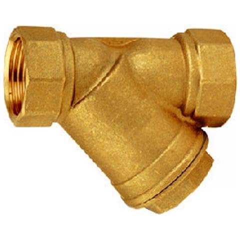 34 Femmina Bsp Filo Ottone Rondella Acqua Filtro Fermate Sporcizia - Foto 1