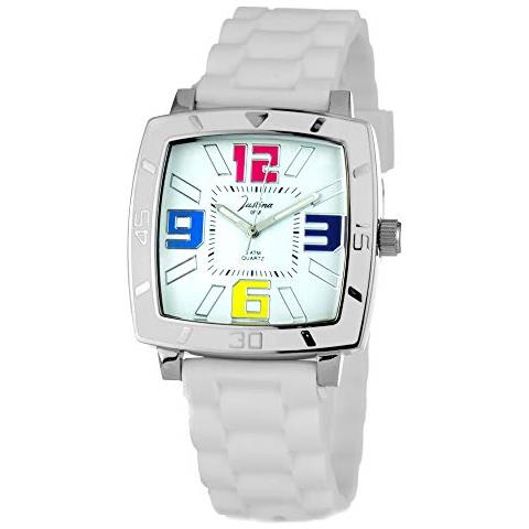 21971b - Orologio Analogico Per Adulti, Unisex, Al Quarzo, Con Cinturino In Gomma - Foto 1