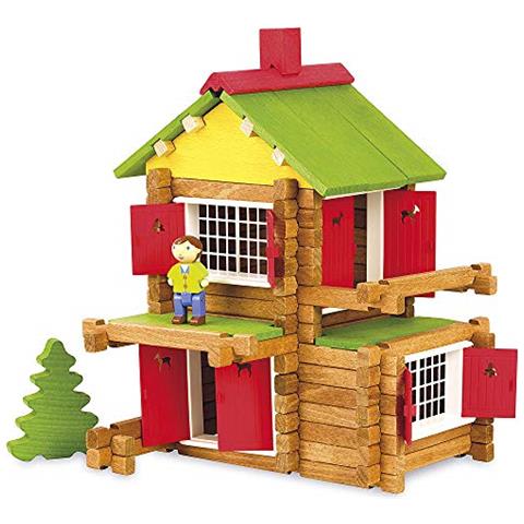 Cabin 135 Pezzi In Scatola Di Legno Multicolore J8007 - Foto 1