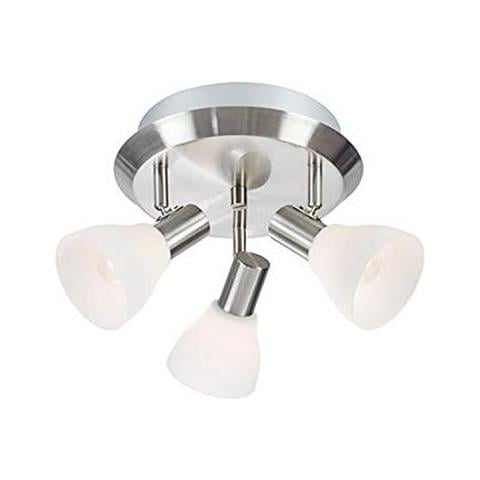 Markslojd Vero - Faretto 3 Luci Da Soffitto A Grappolo Lampada Acciaio, Attacco E14 - Foto 2