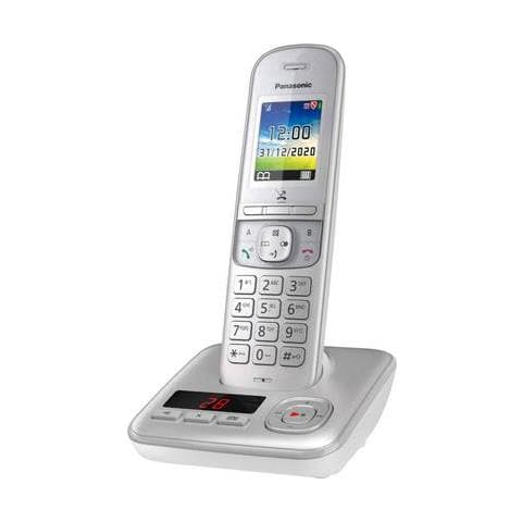 Telefono Cordless Panasonic Con Ab Kx-tgh720gg - Argento Perla - Foto 2