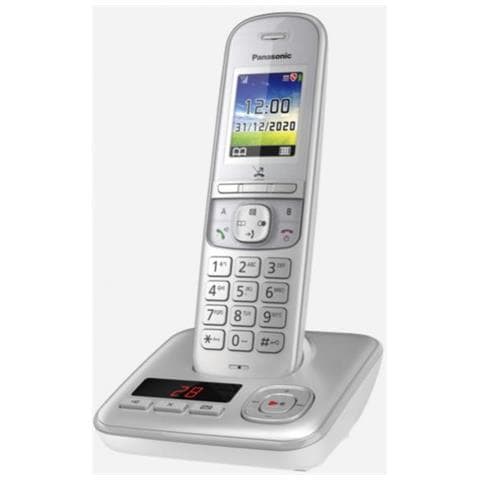 Telefono Cordless Panasonic Con Ab Kx-tgh720gg - Argento Perla - Foto 1
