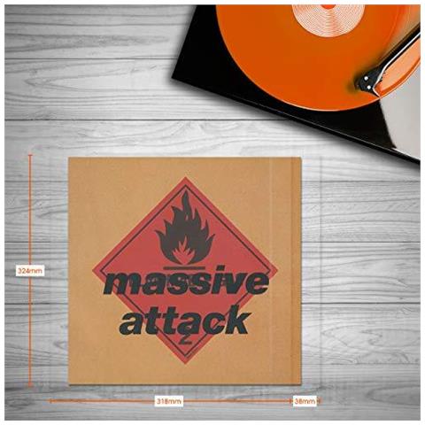 50x 12 Pollici Apribile Trasparente Esterno Vinyl Record Maniche Chiarezza Richiudibile Blake Covers Fit Singola Doppia Apribile Album Lp Striscia Adesiva Sulla Borsa Non Flap Protegge Records Dallusura Dust - Foto 4