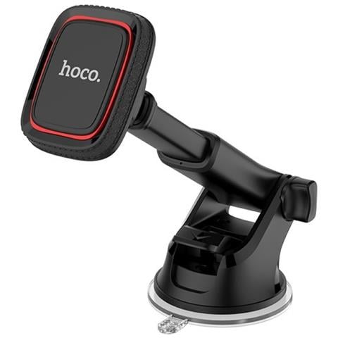 Supporto Auto Universale Magnetico A Ventosa - Black / red - Foto 1