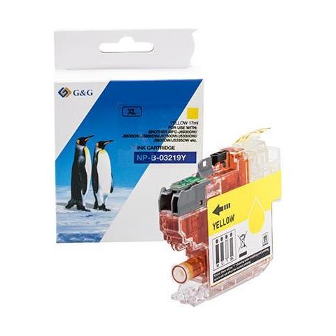 Cartuccia ink jet comp. BROTHER LC3219XLY YELLOW - Foto 1
