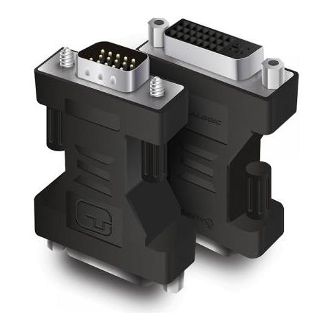 VGA-DVI-MF cavo di interfaccia e adattatore Nero - Foto 1