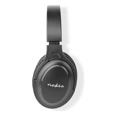 Cuffie Over-ear Bluetooth Pieghevoli Con Microfono Hpbt1201bk, Nero - Foto 2