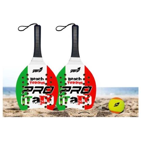 Set Racchette Con Palla 704100051 Sport One Pro Color Beachte - Foto 1