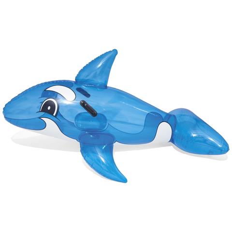 Balena Trasparente Grande Cavalcabile Gonfiabile 157x94 Cm Bestway 41037 - Foto 1