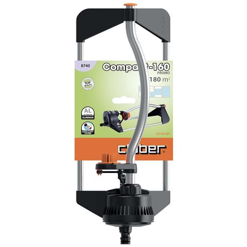 Irrigatore Oscillante Effetto Pioggia Compatto Per Giardini Claber 8740 - Foto 2