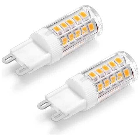 2 X Lampadina Led G9 4 W = 48 W Luce Calda 3000k Per Lampadario Applique - Foto 1