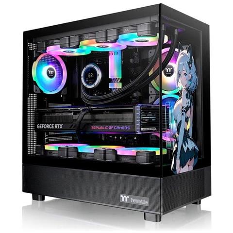 Case View 270 SP Edition Mid Tower ATX /EATX /Micro ATX /Mini-ITX Colore Nero (Finestrato) - Foto 6