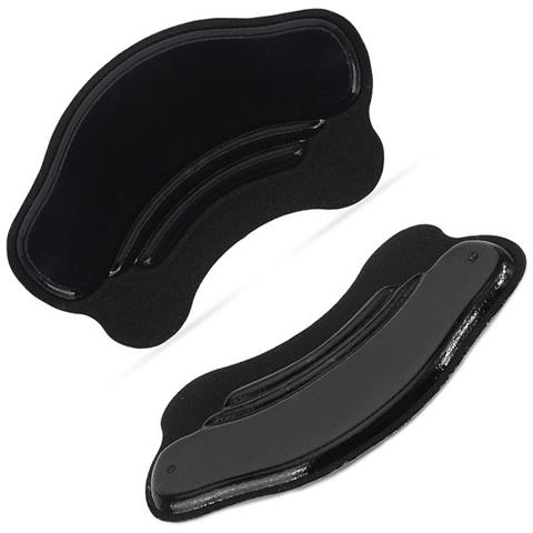 Solette Per Talloni Per Scarpe Troppo Grandi, 2 Paia Black - Foto 2