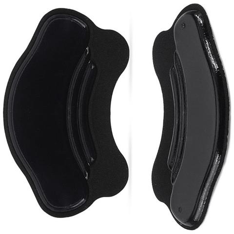 Solette Per Talloni Per Scarpe Troppo Grandi, 2 Paia Black - Foto 3