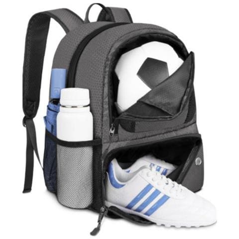 Zaino Da Calcio Con Scomparto Per La Palla Grey - Foto 1