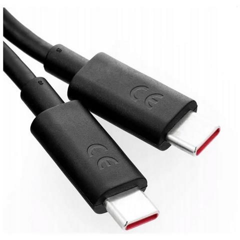 Cavo Dati E Ricarica Turbo Usb-c To Type C Originale Sc18d2 6,5a Black Bulk Per Smartphone - Foto 1