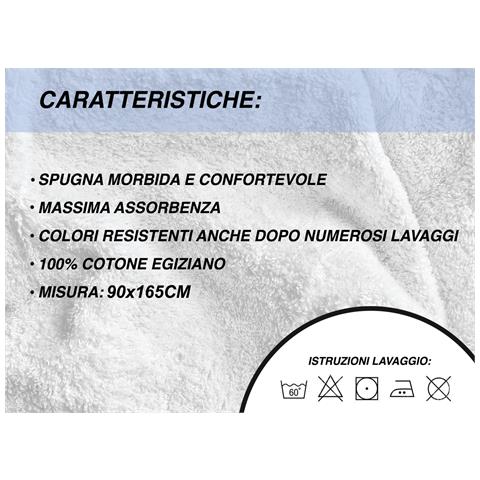 Telo Mare Jacquard In Spugna Asciugamano Da Spiaggia Disegno St Tropez - Foto 2