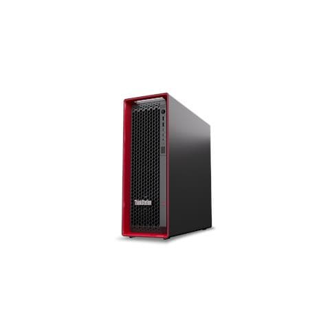 ThinkStation P5 Intel® Xeon® W w3-2435 32 GB DDR5-SDRAM 1 TB SSD Windows 11 Pro for Workstations Tower Stazione di lavoro Nero, Rosso - Foto 1