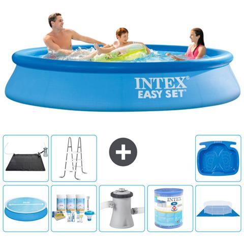 Piscina Fuori Terra - In Giro - 305x61 Cm - Blu - Include Accessori Coordinati A495 - Foto 1