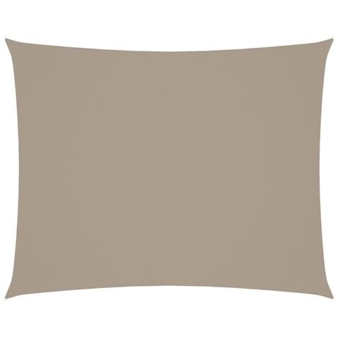 Parasole A Vela Oxford Rettangolare 3x4,5 M Grigio Talpa - Foto 1